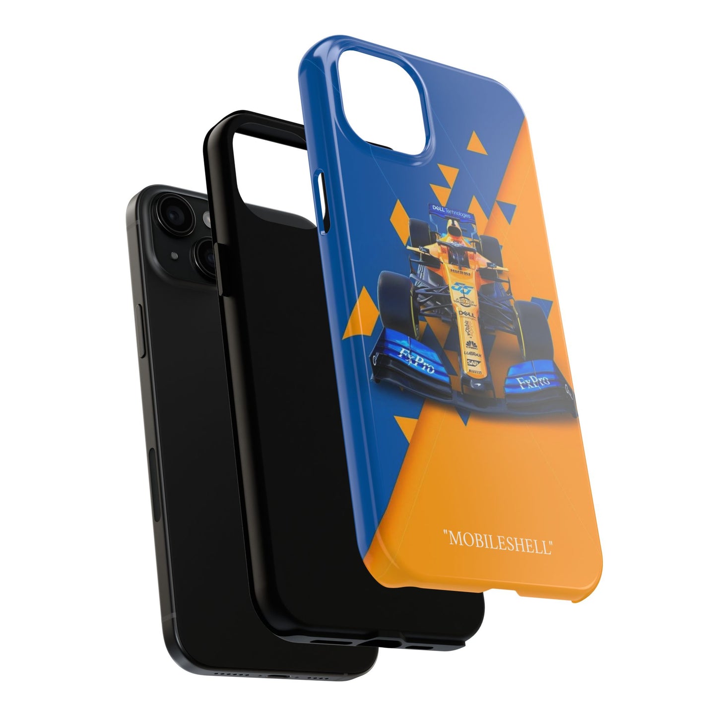 F1 team cartoon tough phone case