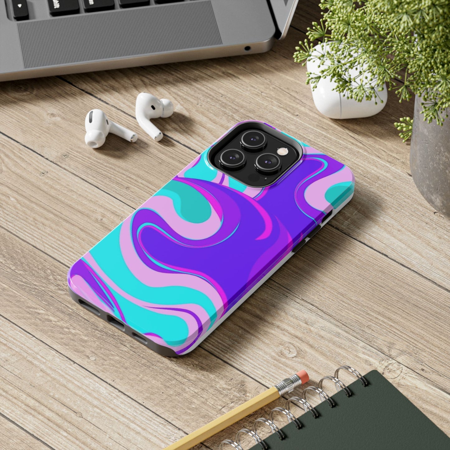 Vibrant Abstract Tough Phone Case