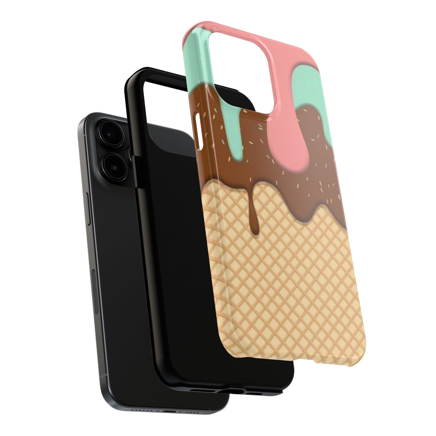 Ice Cream Drip Tough Phone Case