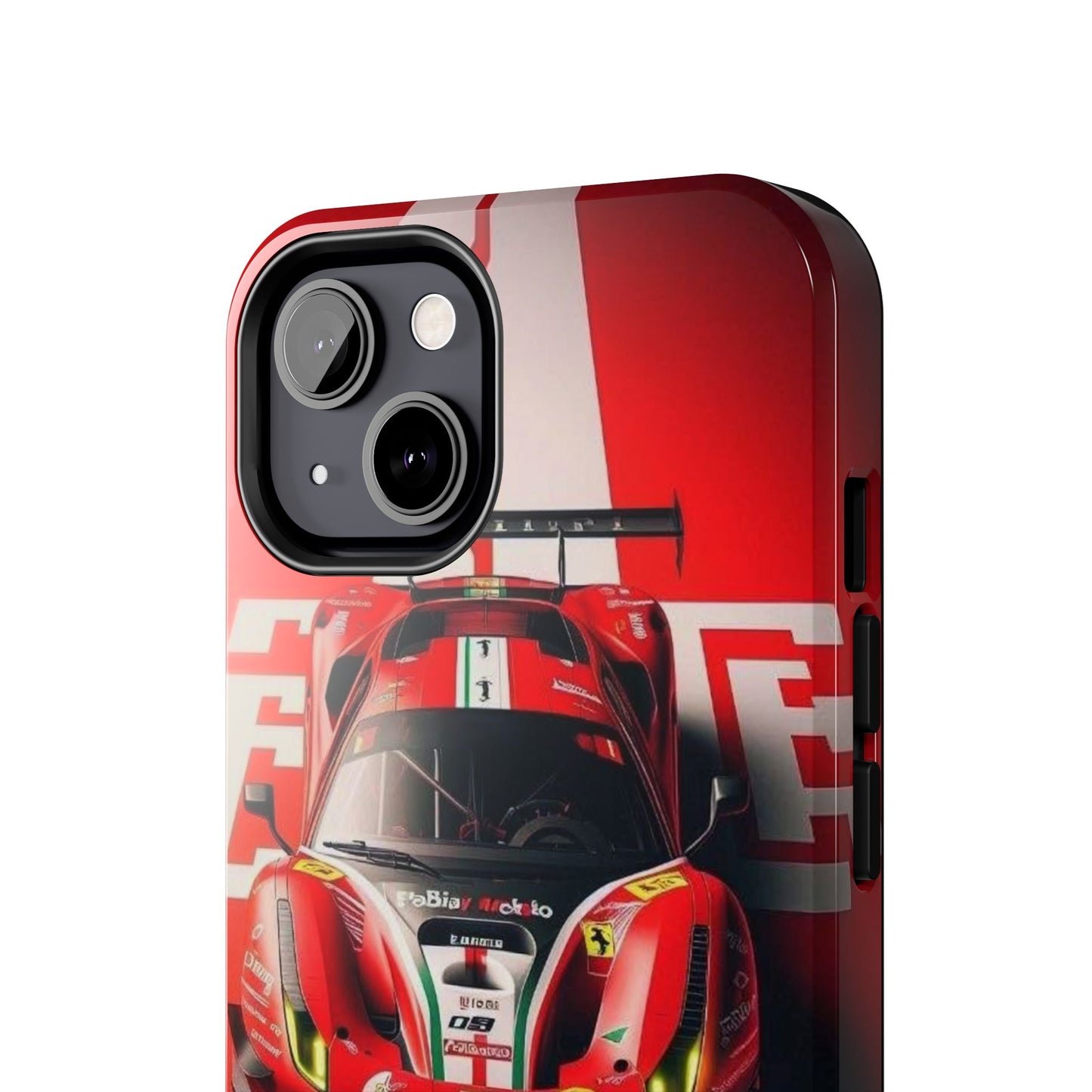 Red Ferrari tough phone case