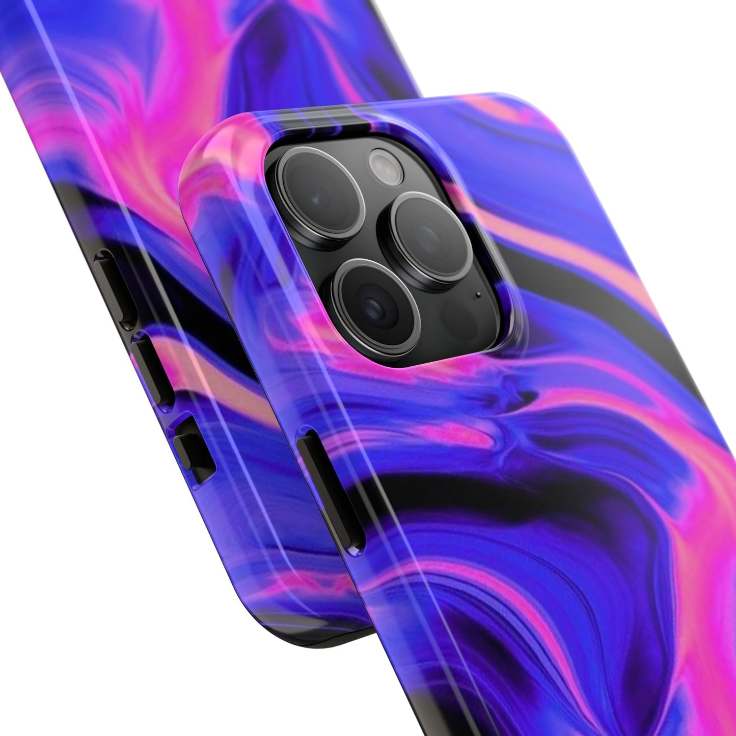 Purple pink dizzy tough case