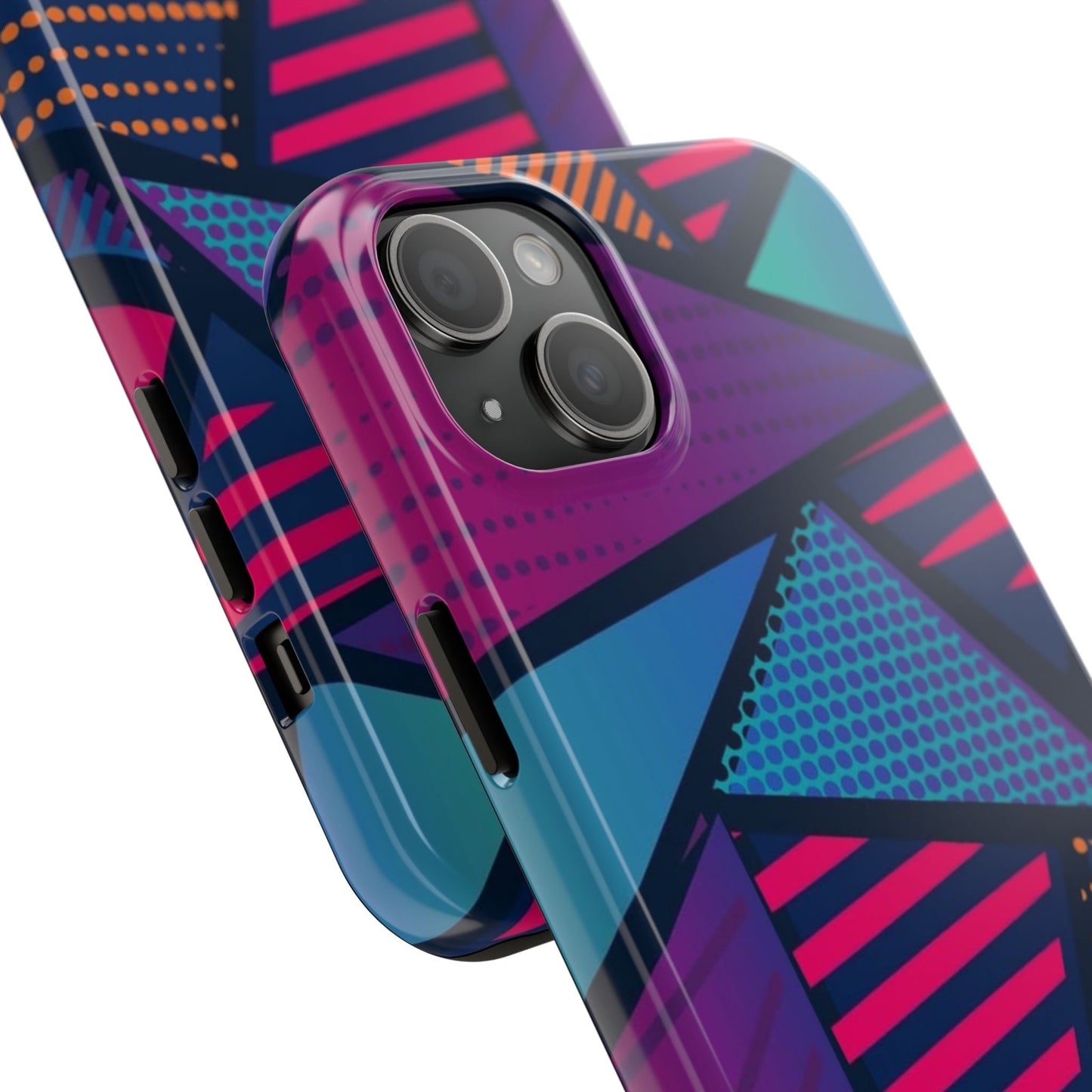 Vibrant Geometric Tough Phone Case