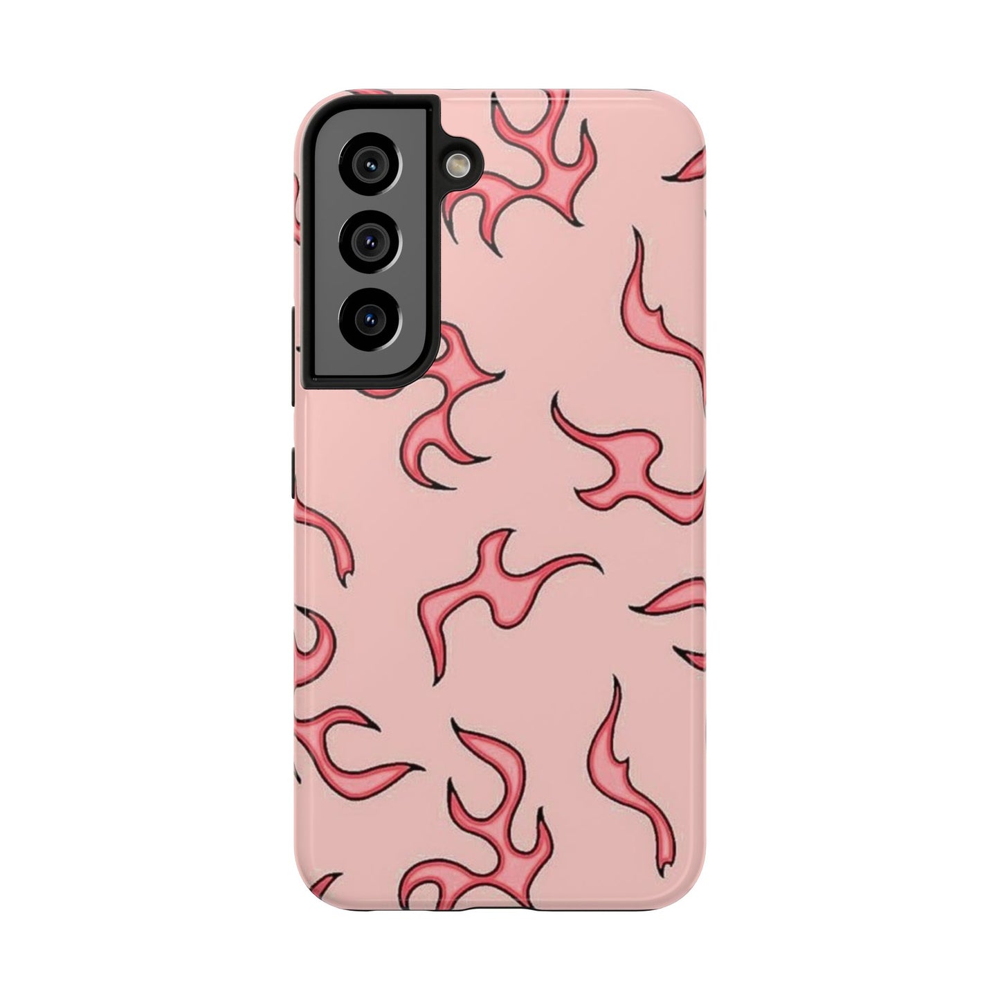 Stylish Flame Tough Phone Case