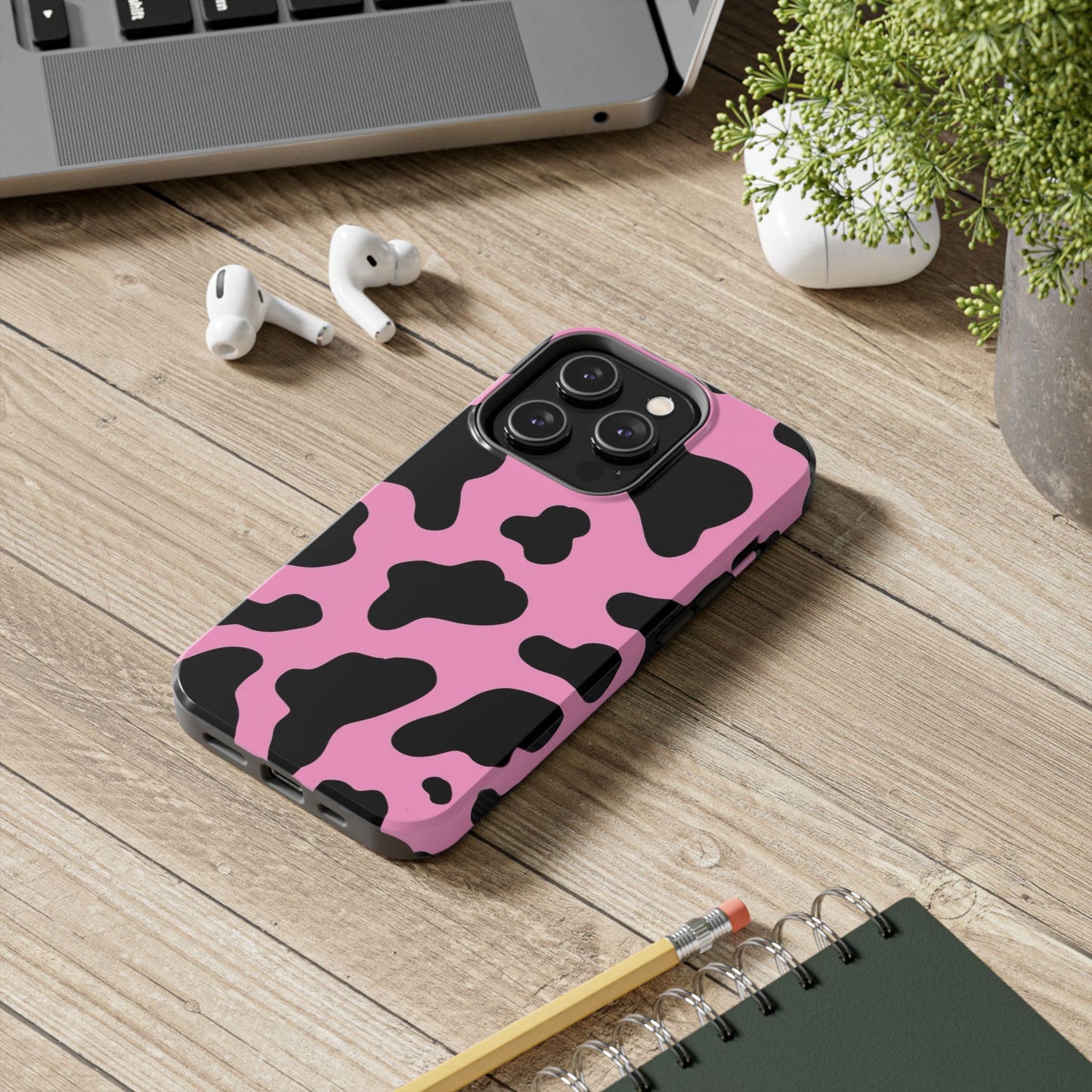 Trendy Pink Cheetah Tough Phone Case