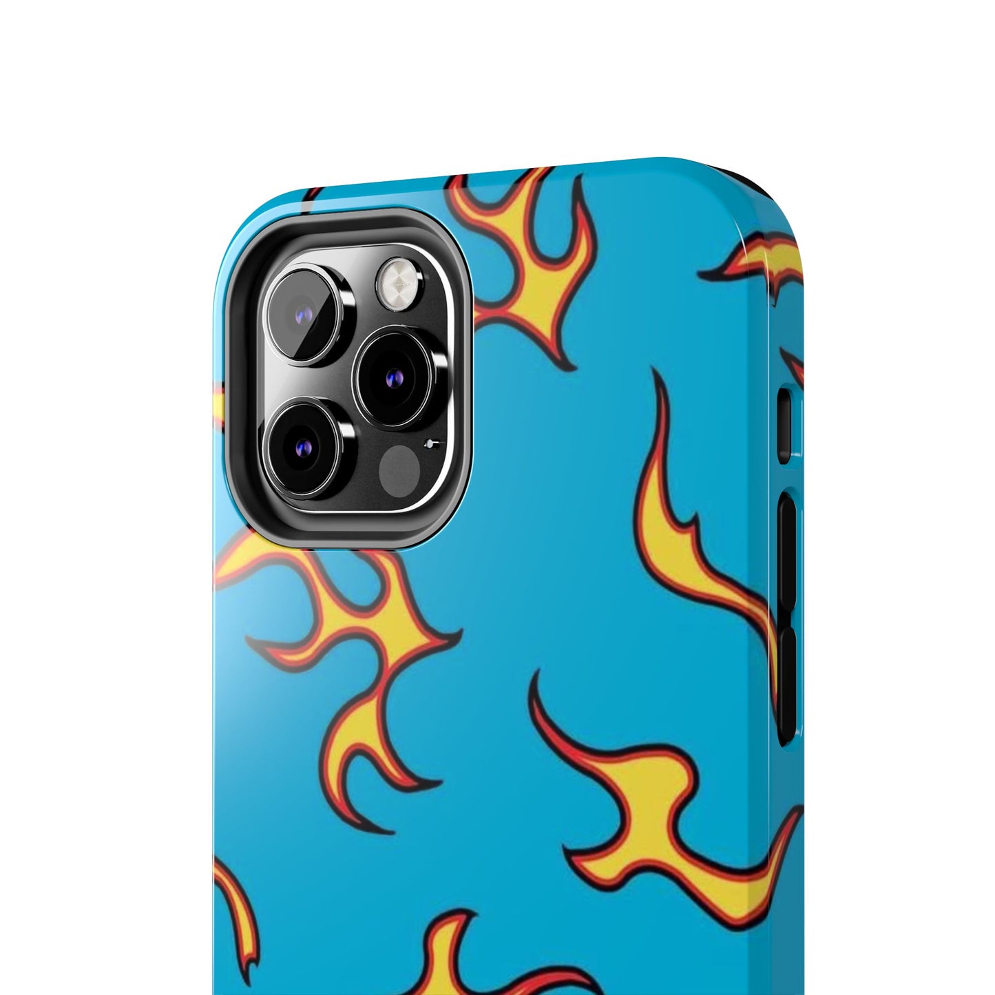 Blue Flame tough phone case