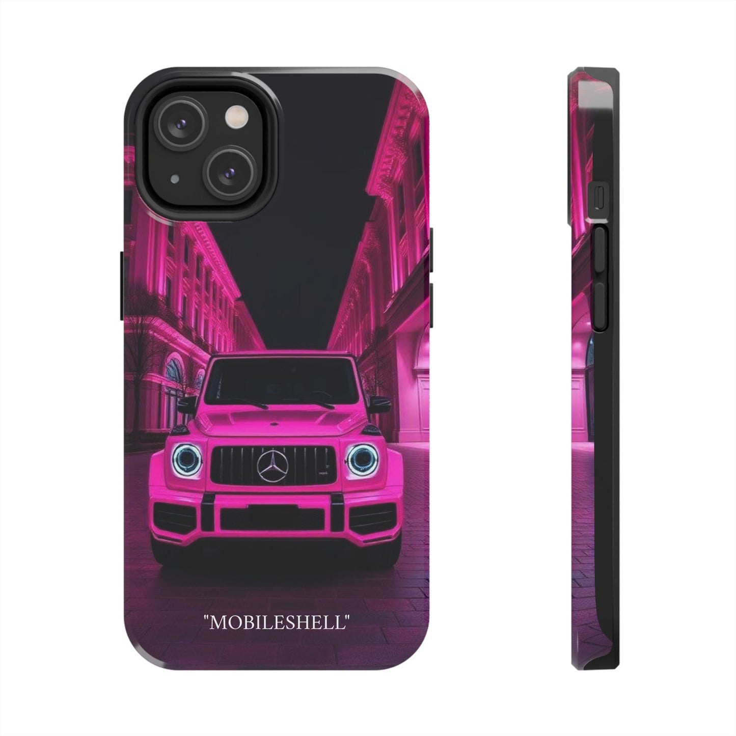 Pink G class tough phone case