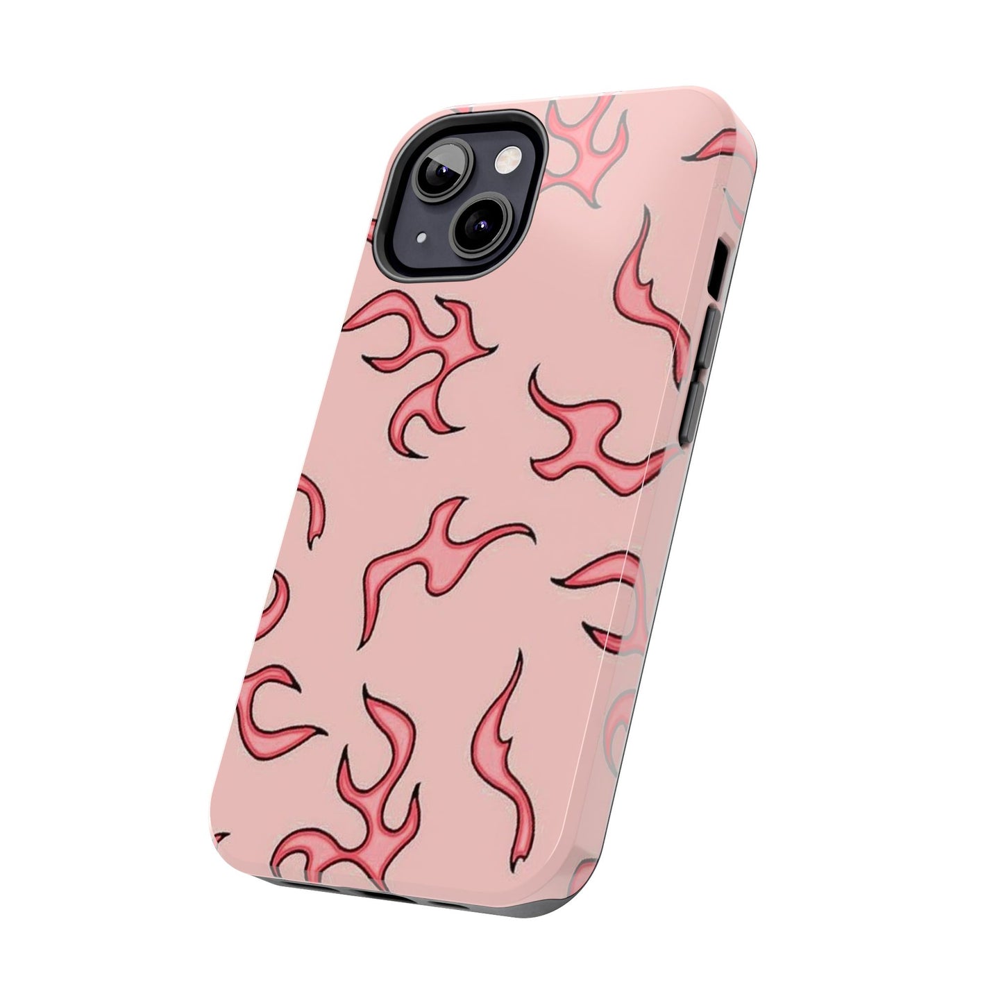 Stylish Flame Tough Phone Case