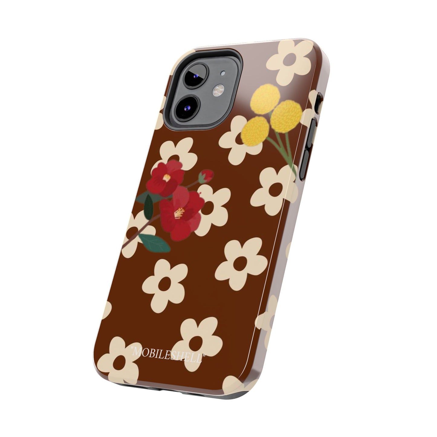 Flower vibe tough phone case