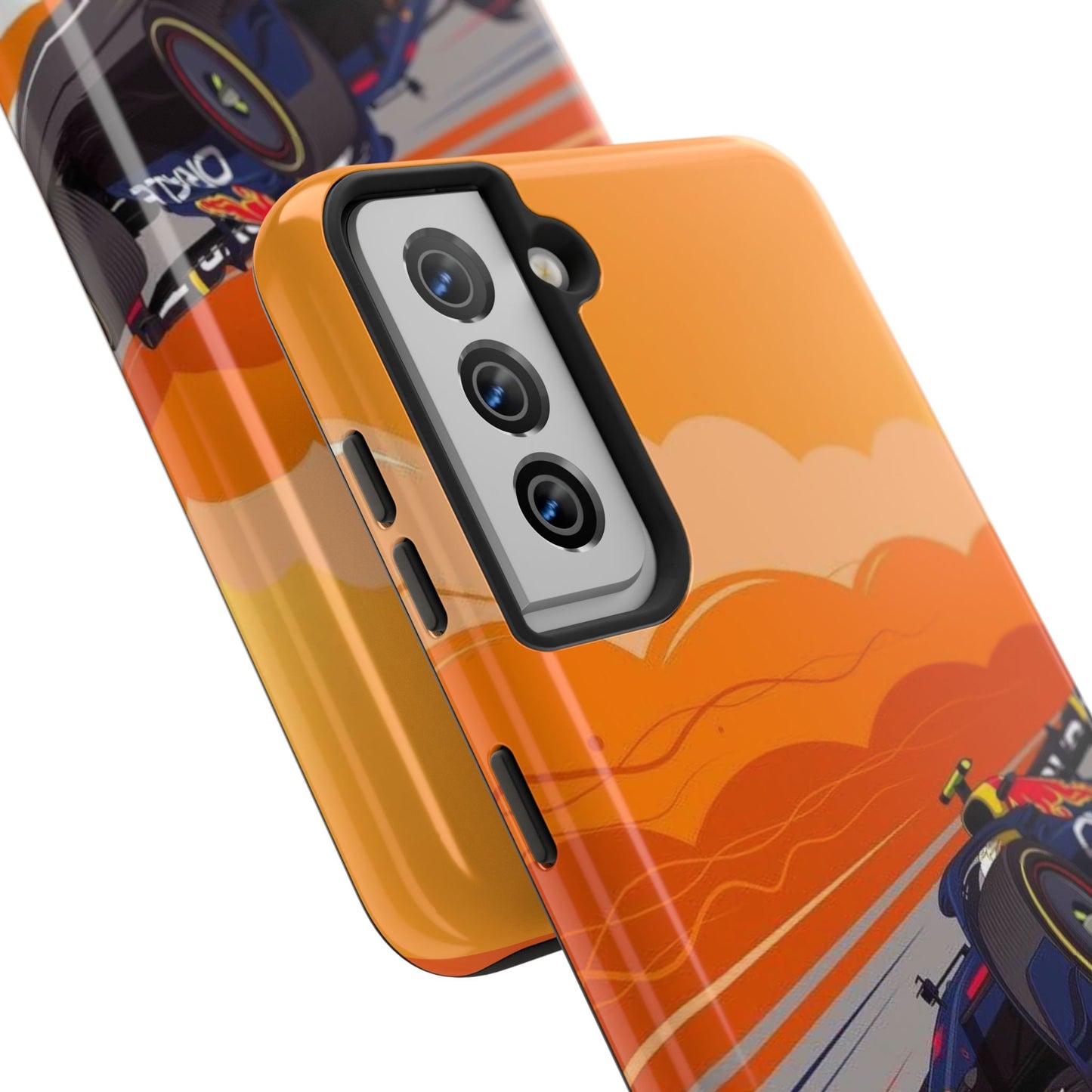 F1 Redbull cartoon tough phone case