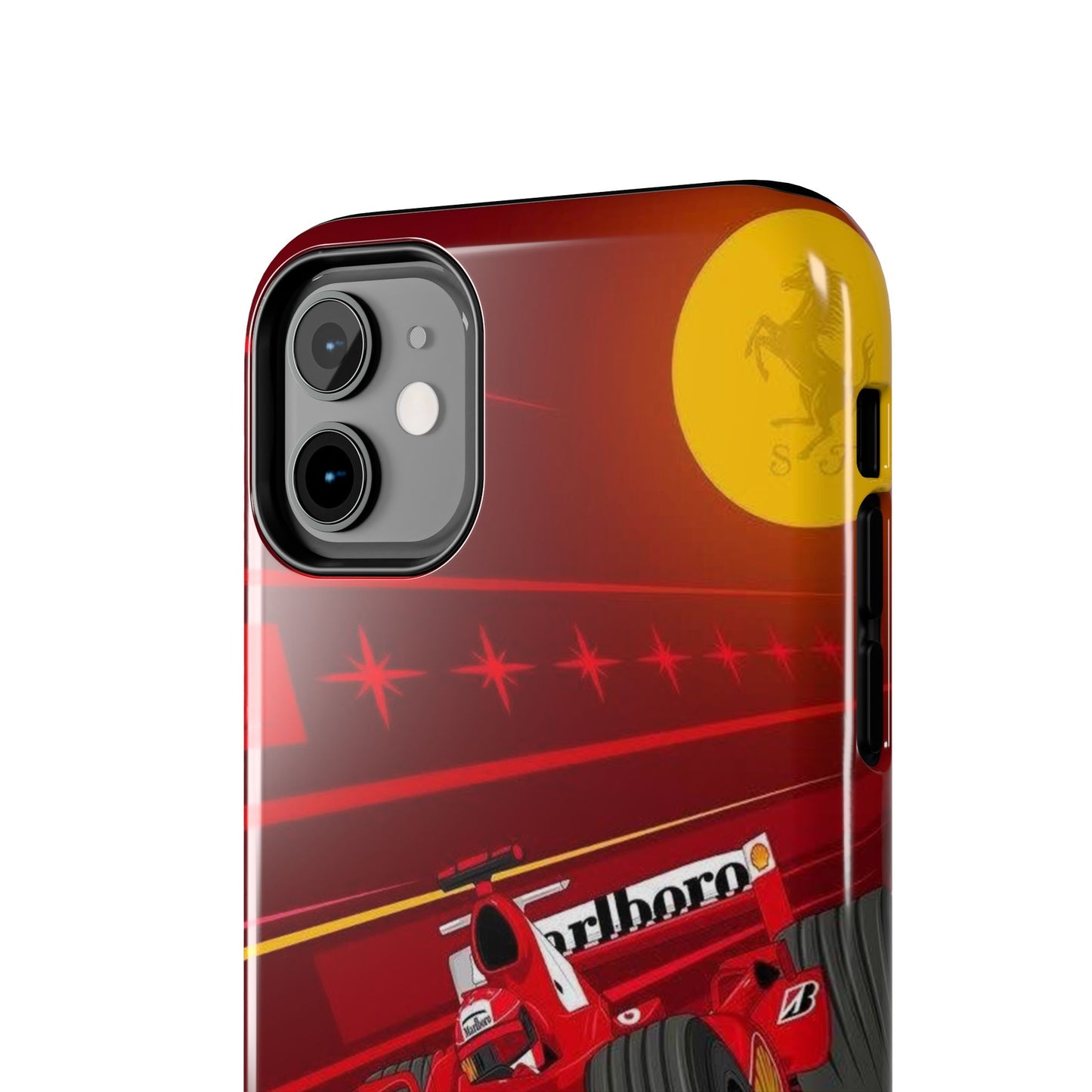 F1 Ferrari team car tough phone case