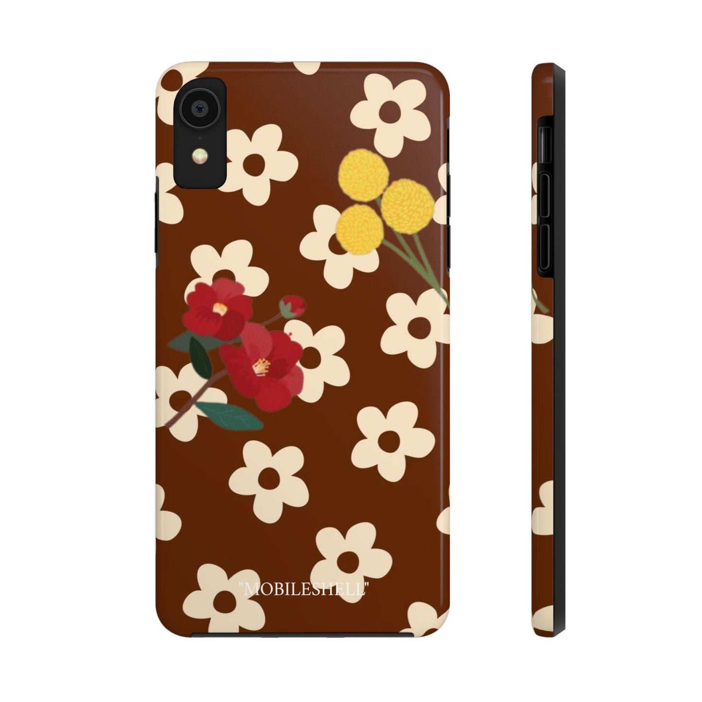 Flower vibe tough phone case