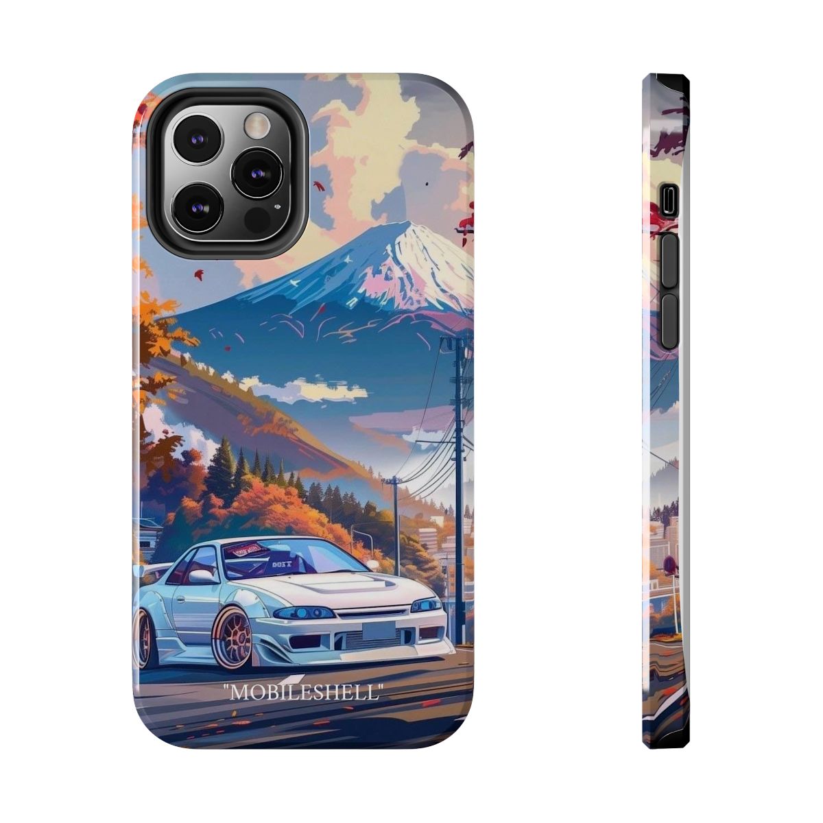 JDM Fuji mountain tough phone case