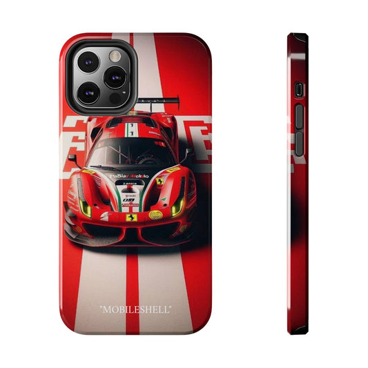 Red Ferrari tough phone case