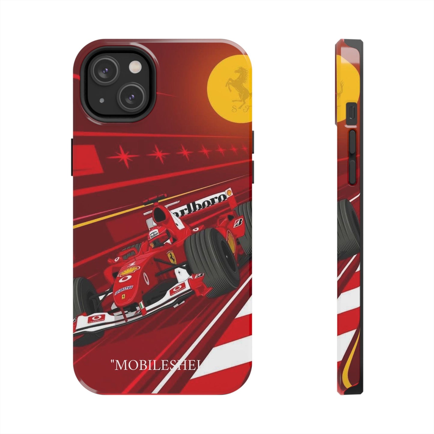 F1 Ferrari team car tough phone case