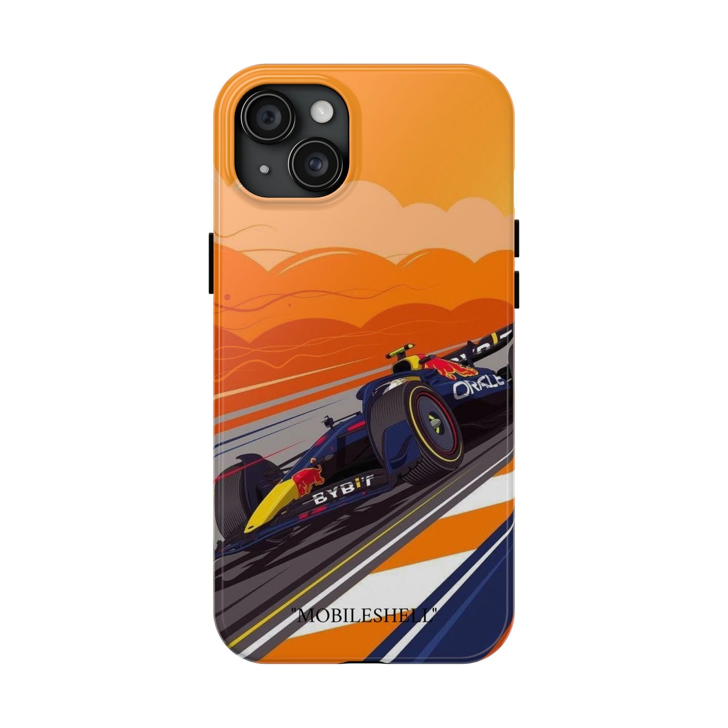 F1 Redbull cartoon tough phone case