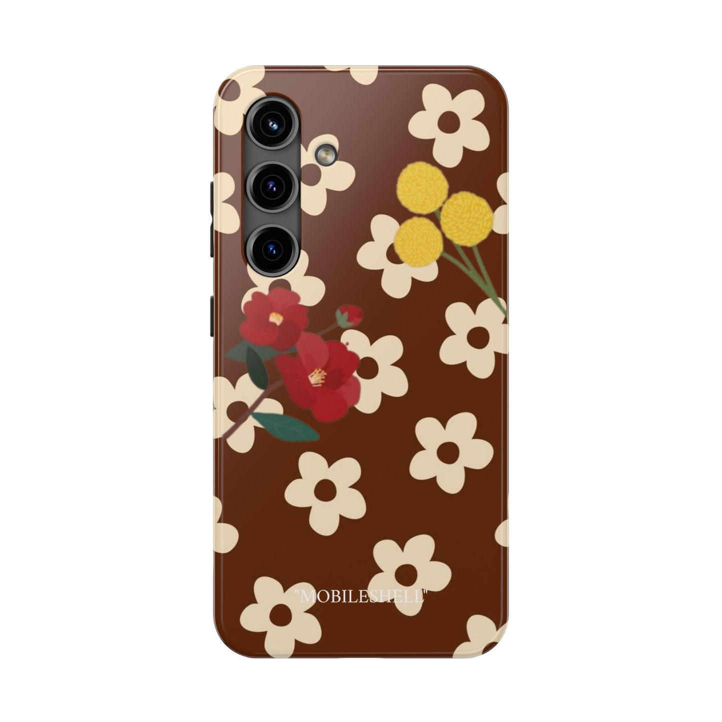 Flower vibe tough phone case