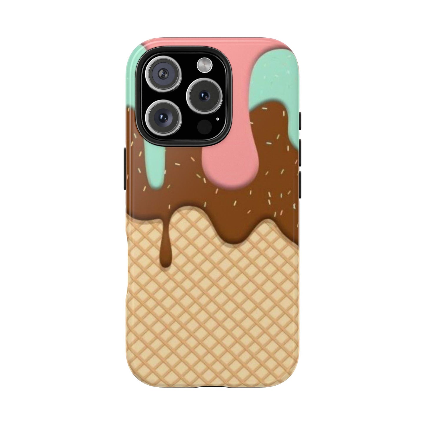 Ice Cream Drip Tough Phone Case