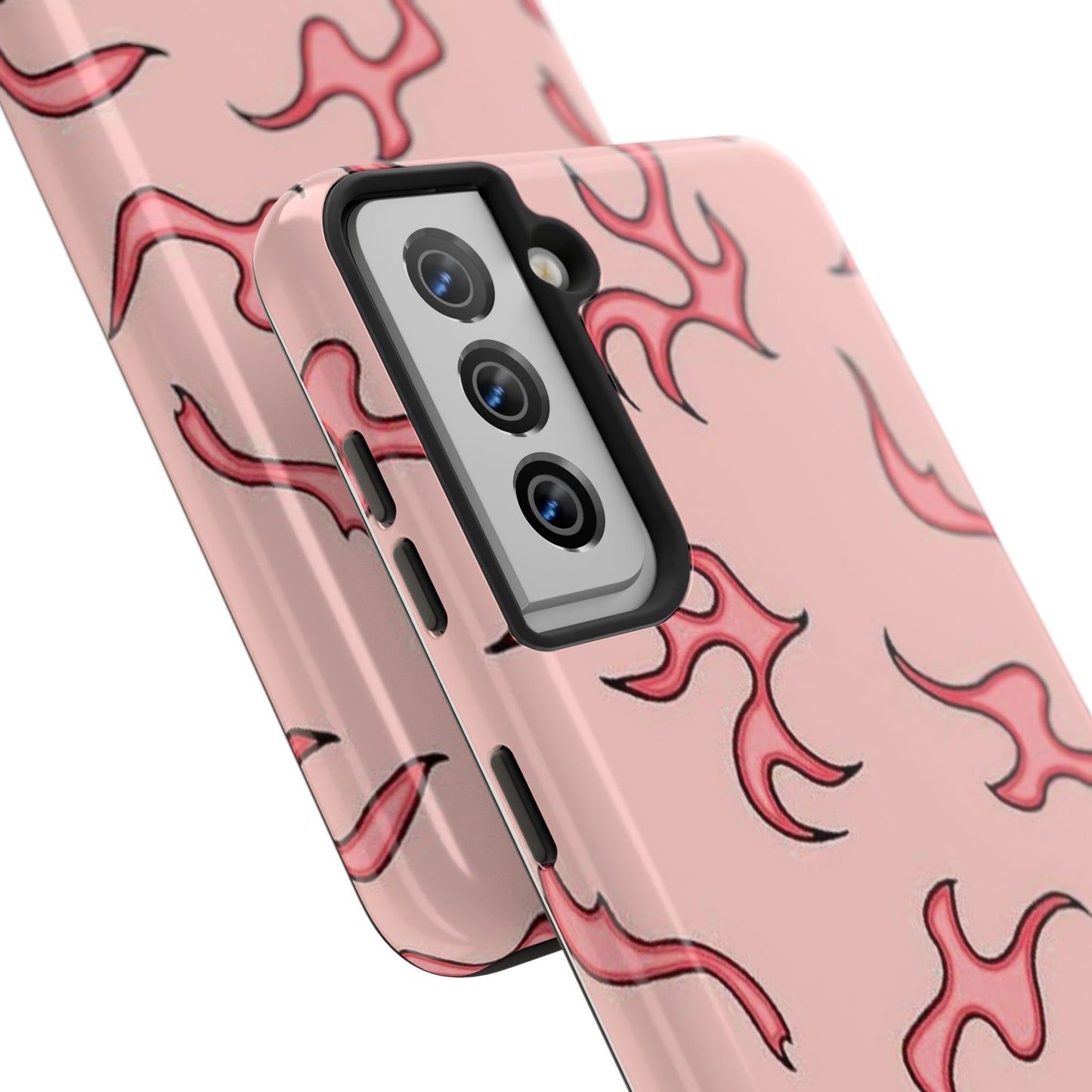 Stylish Flame Tough Phone Case