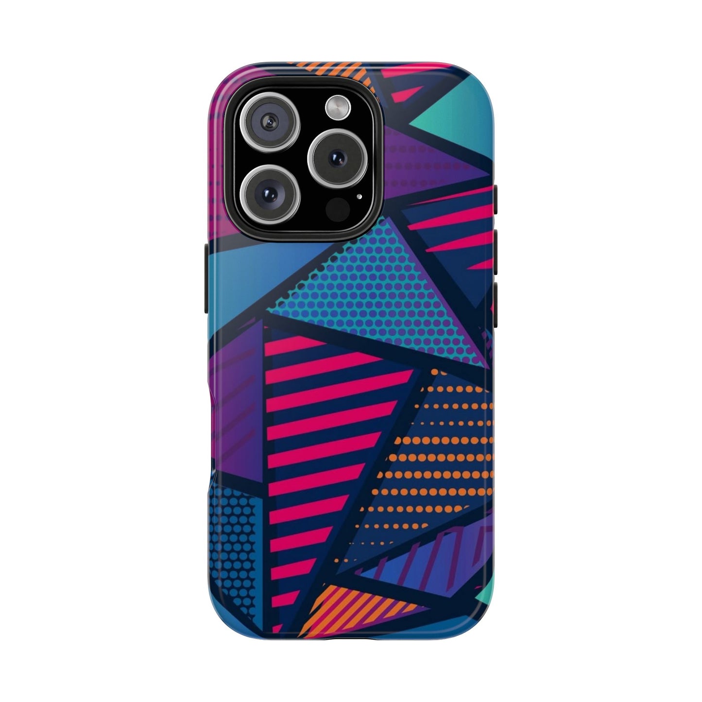 Vibrant Geometric Tough Phone Case