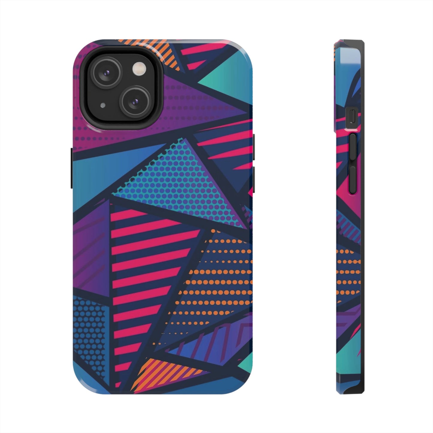 Vibrant Geometric Tough Phone Case