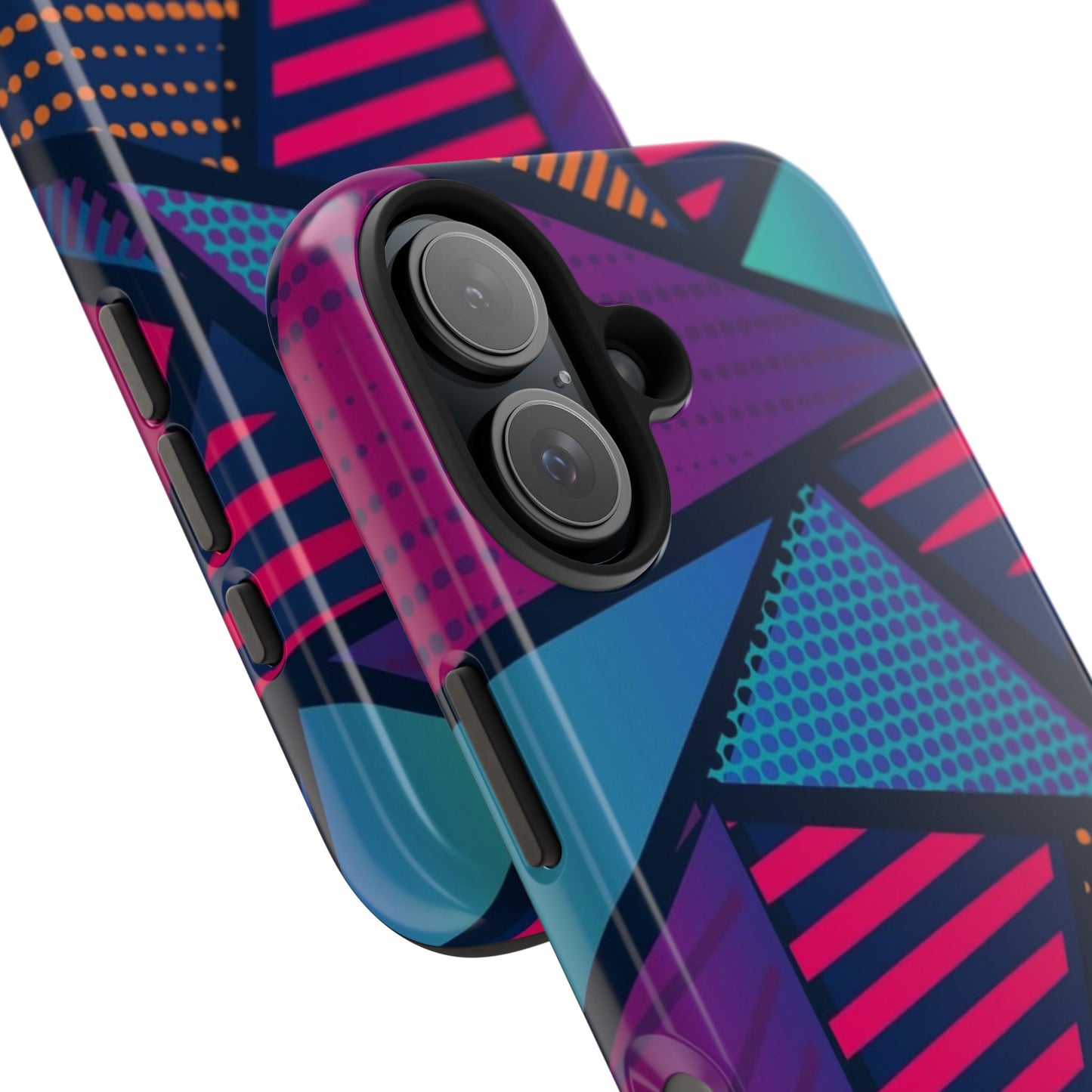 Vibrant Geometric Tough Phone Case