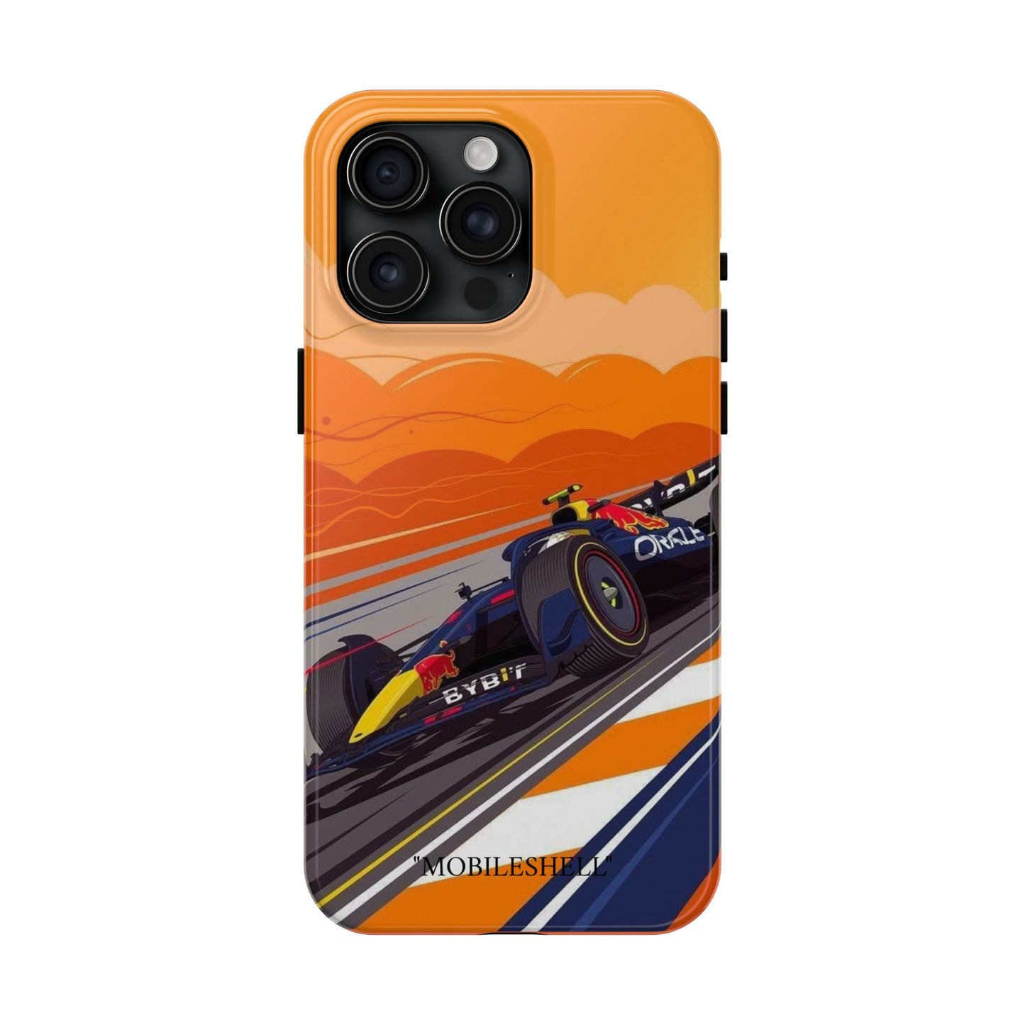 F1 Redbull cartoon tough phone case