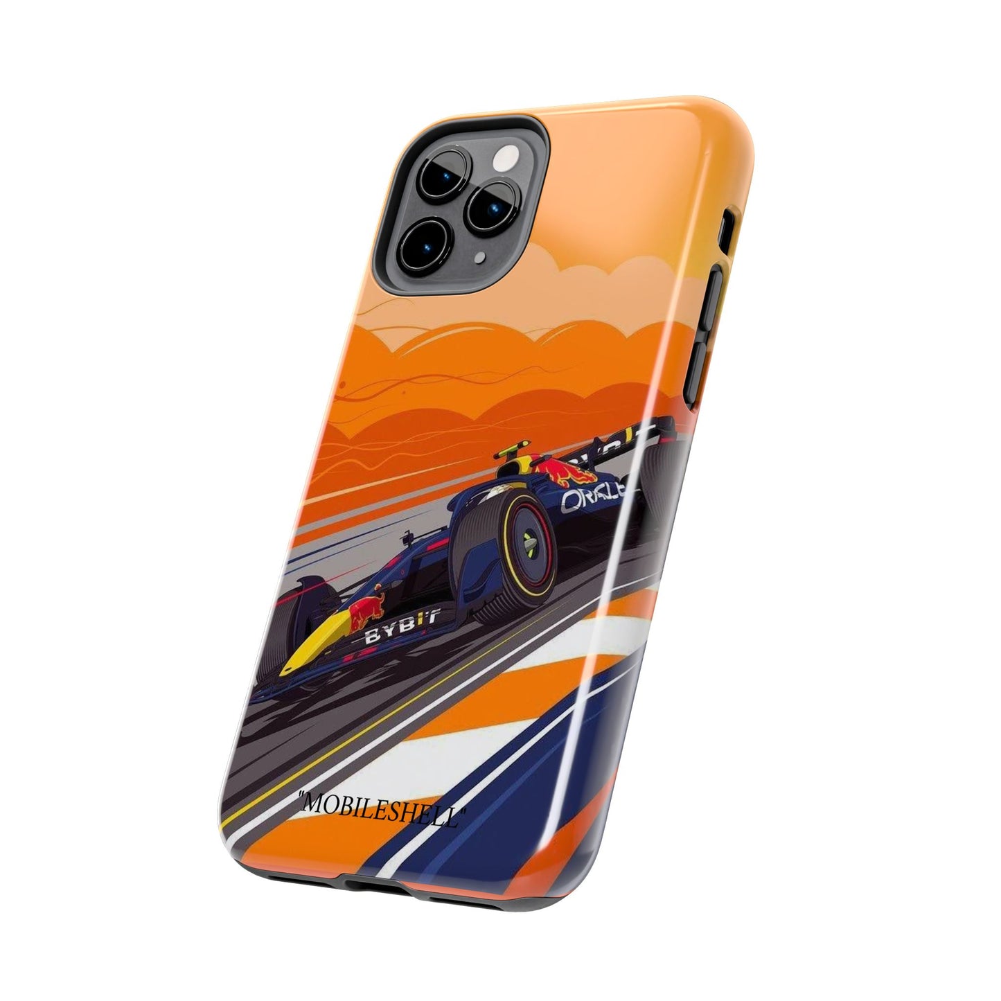 F1 Redbull cartoon tough phone case