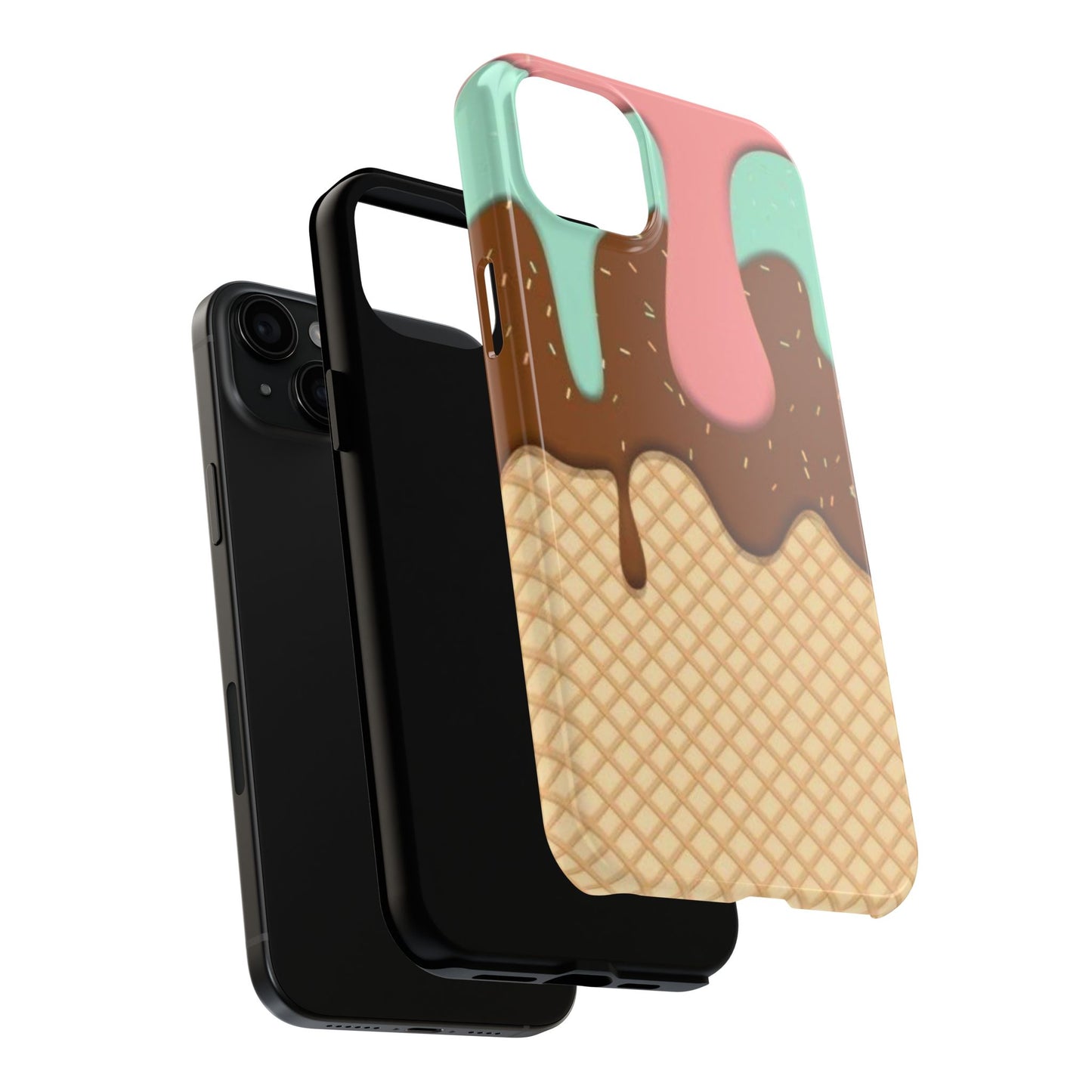 Ice Cream Drip Tough Phone Case