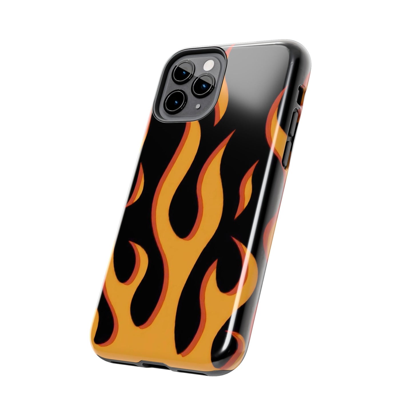 Flame Design Tough Phone Case