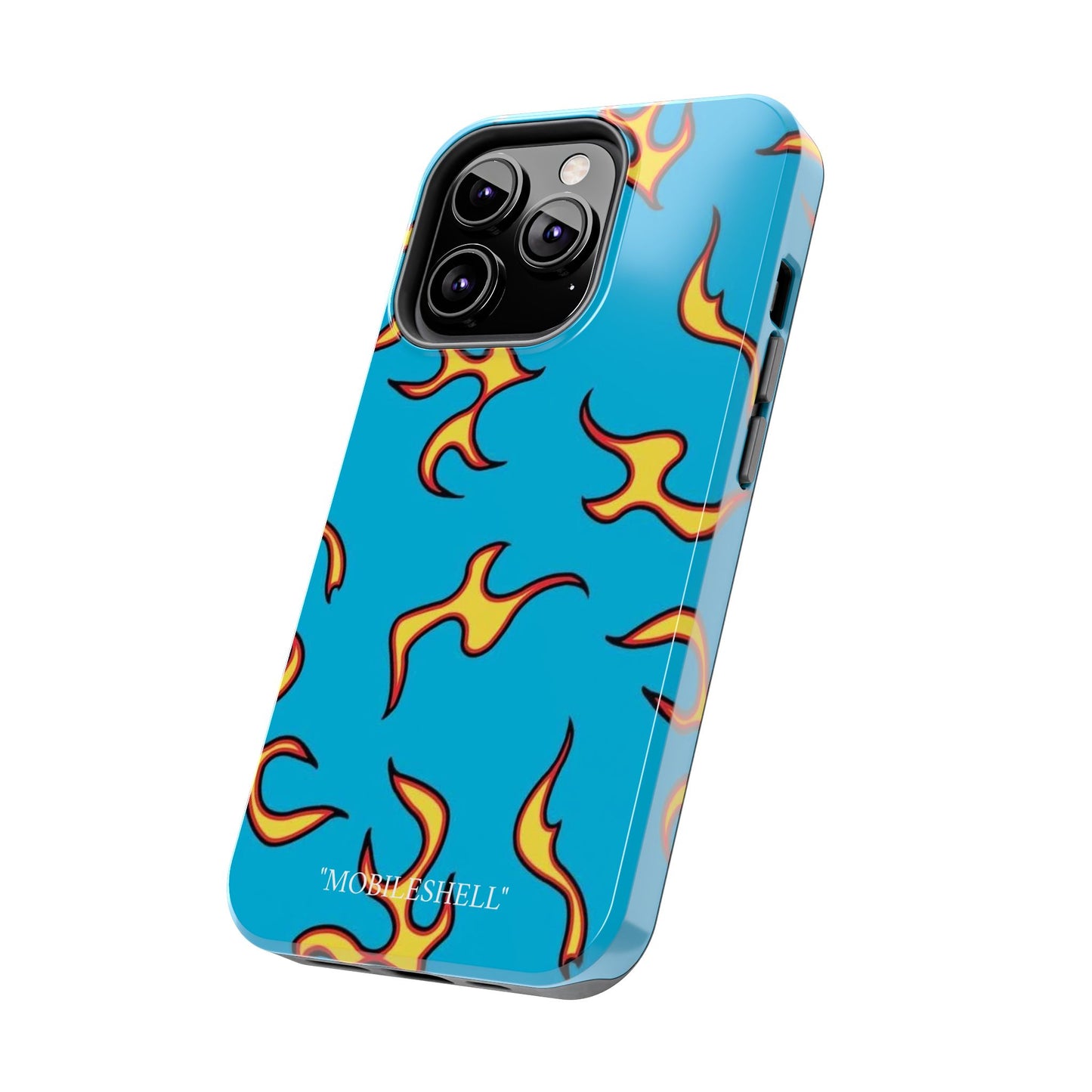 Blue Flame tough phone case