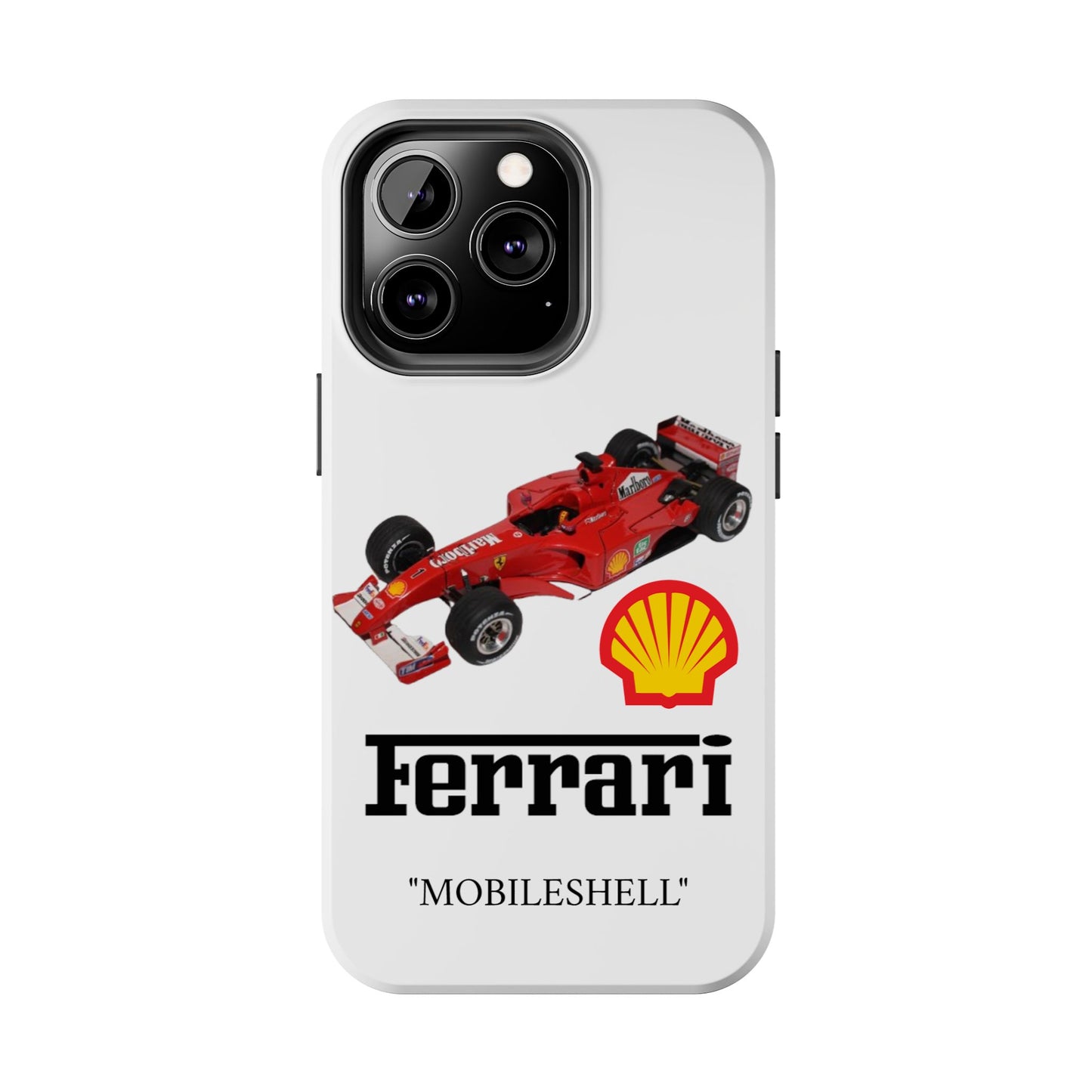 F1 team Shell tough phone case