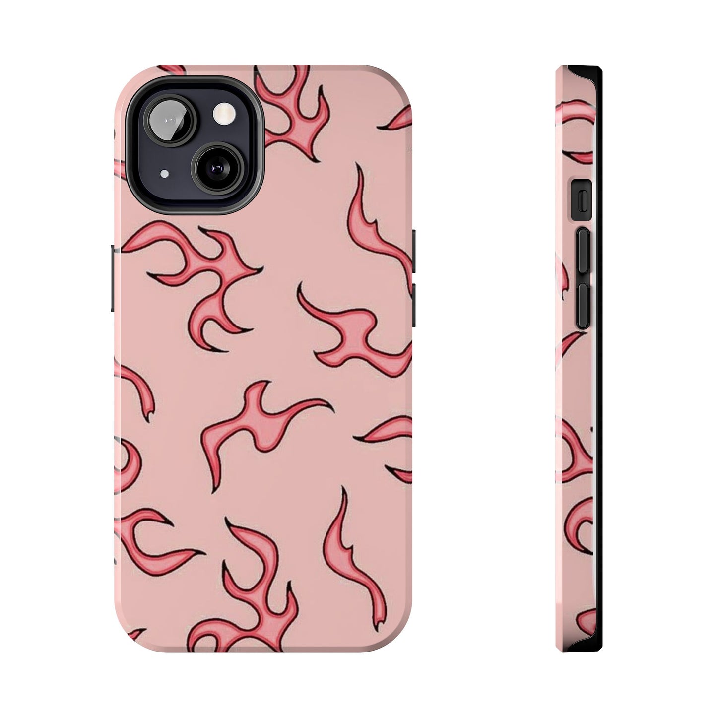 Stylish Flame Tough Phone Case