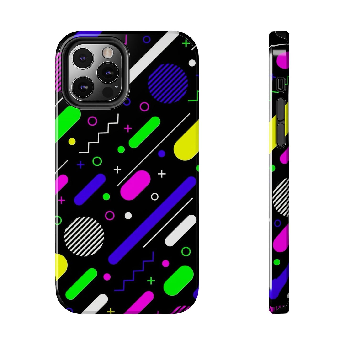 Vibrant Geometric Tough Phone Case