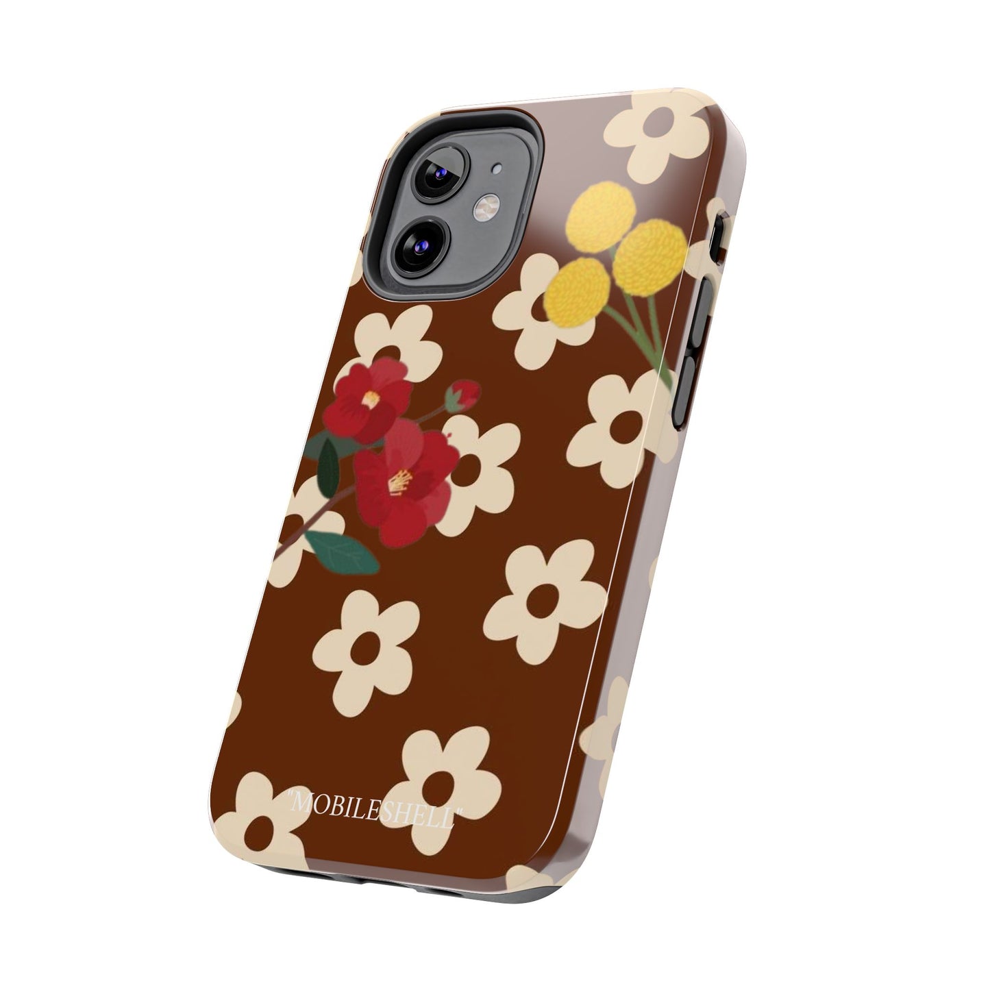 Flower vibe tough phone case