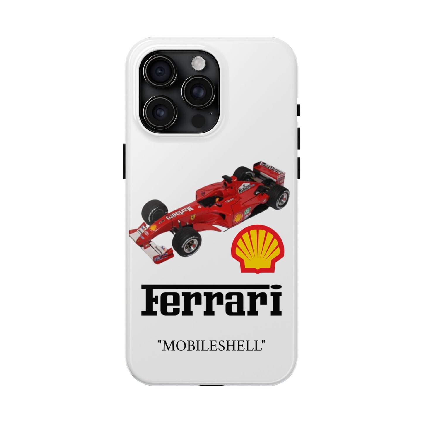 F1 team Shell tough phone case