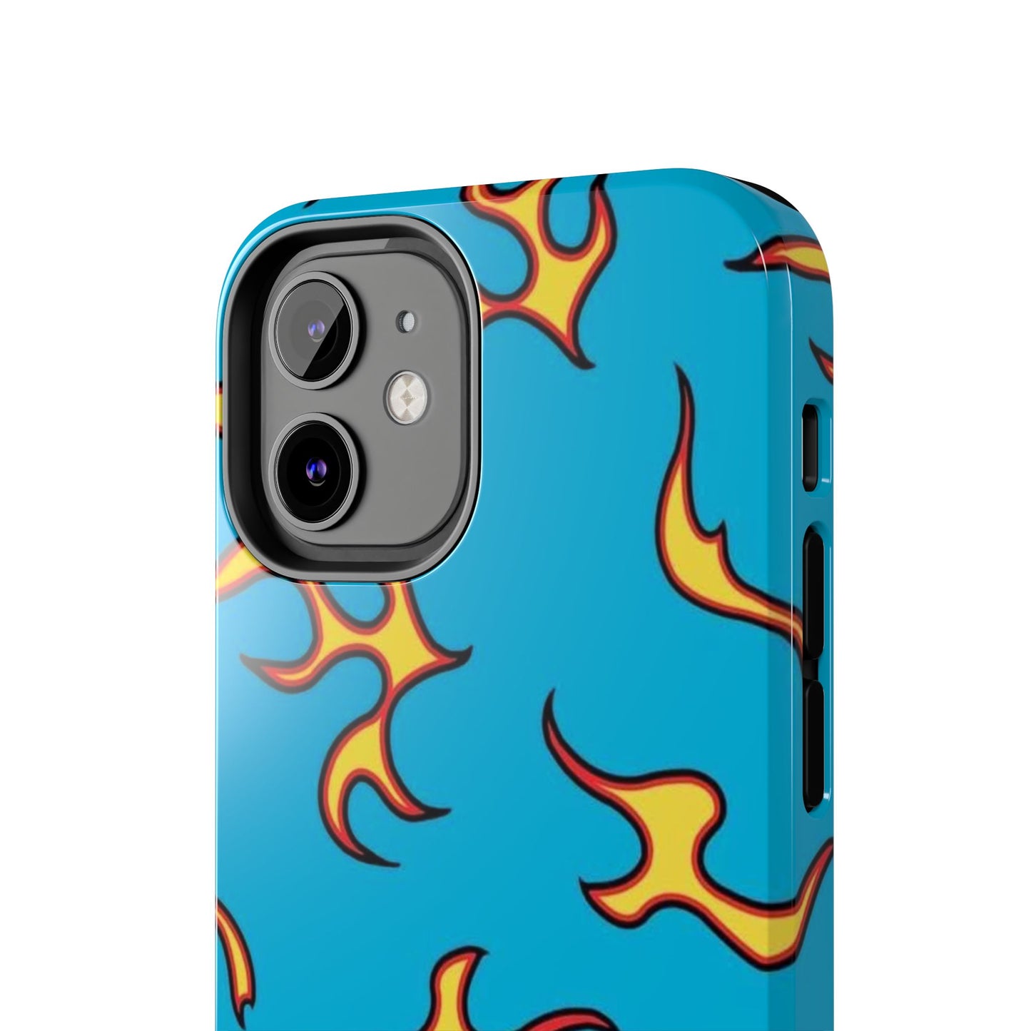 Blue Flame tough phone case