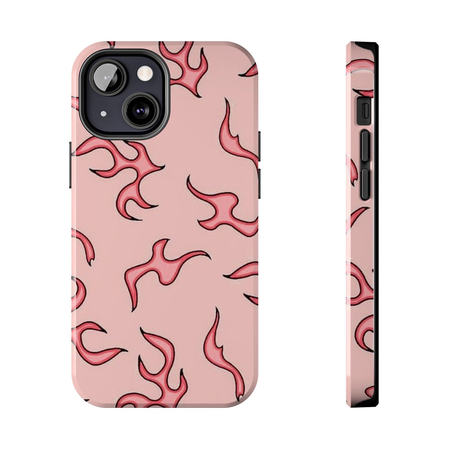 Stylish Flame Tough Phone Case