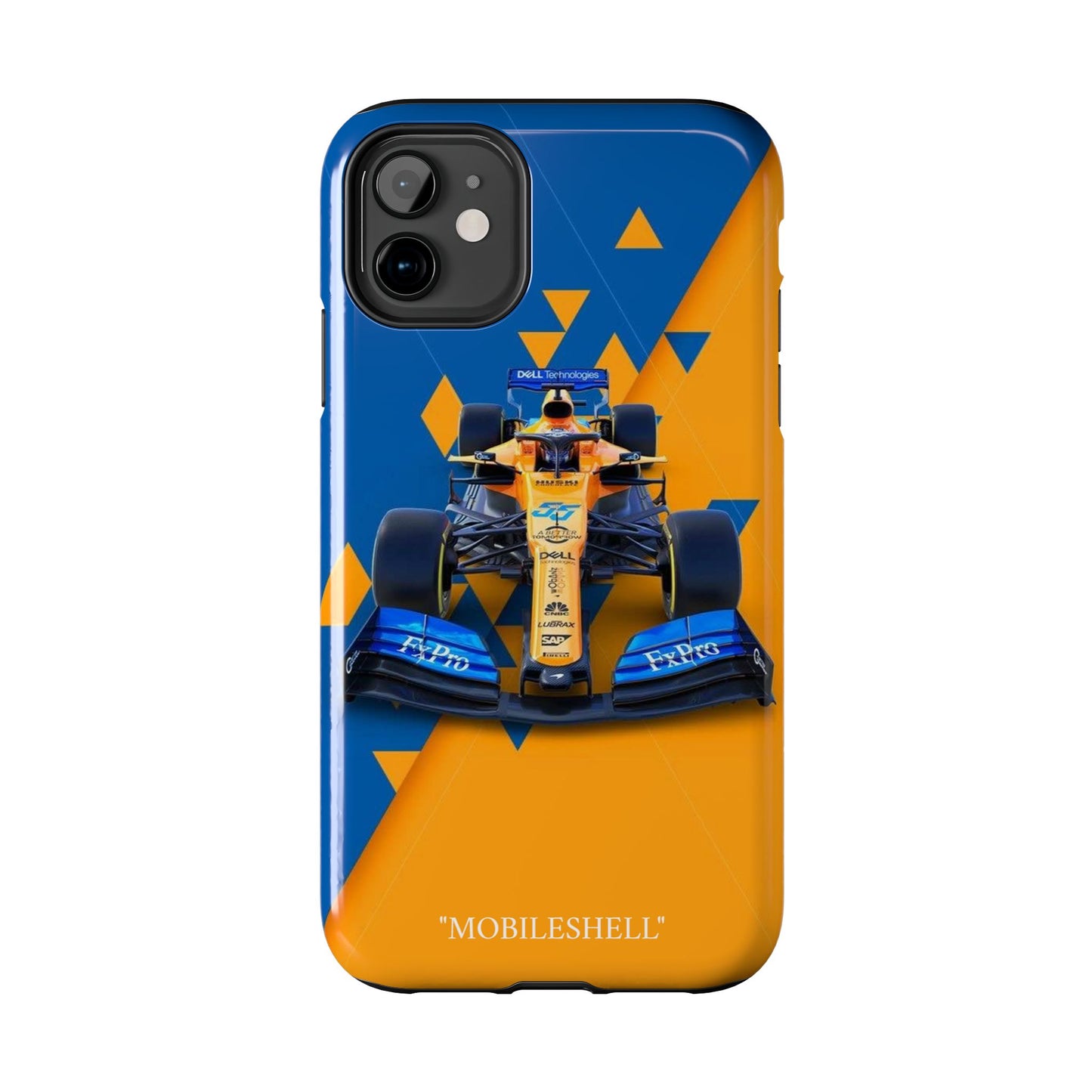 F1 team cartoon tough phone case