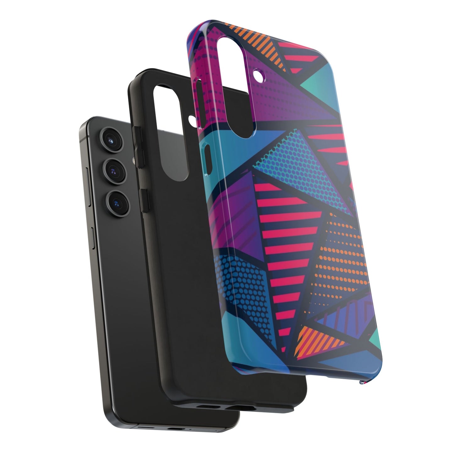 Vibrant Geometric Tough Phone Case