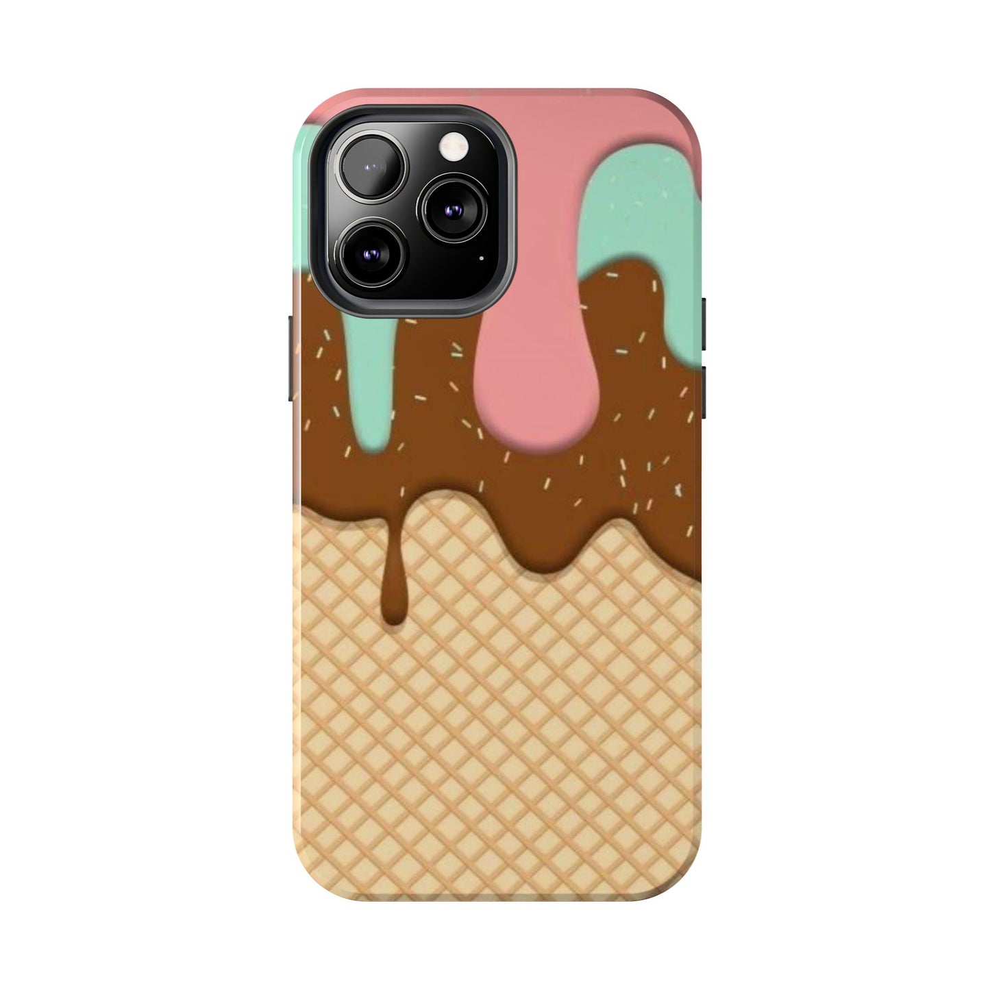 Ice Cream Drip Tough Phone Case