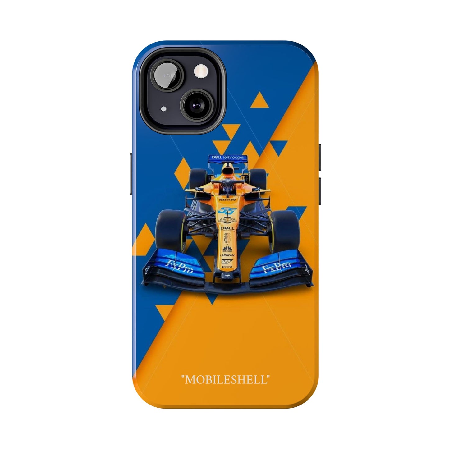 F1 team cartoon tough phone case