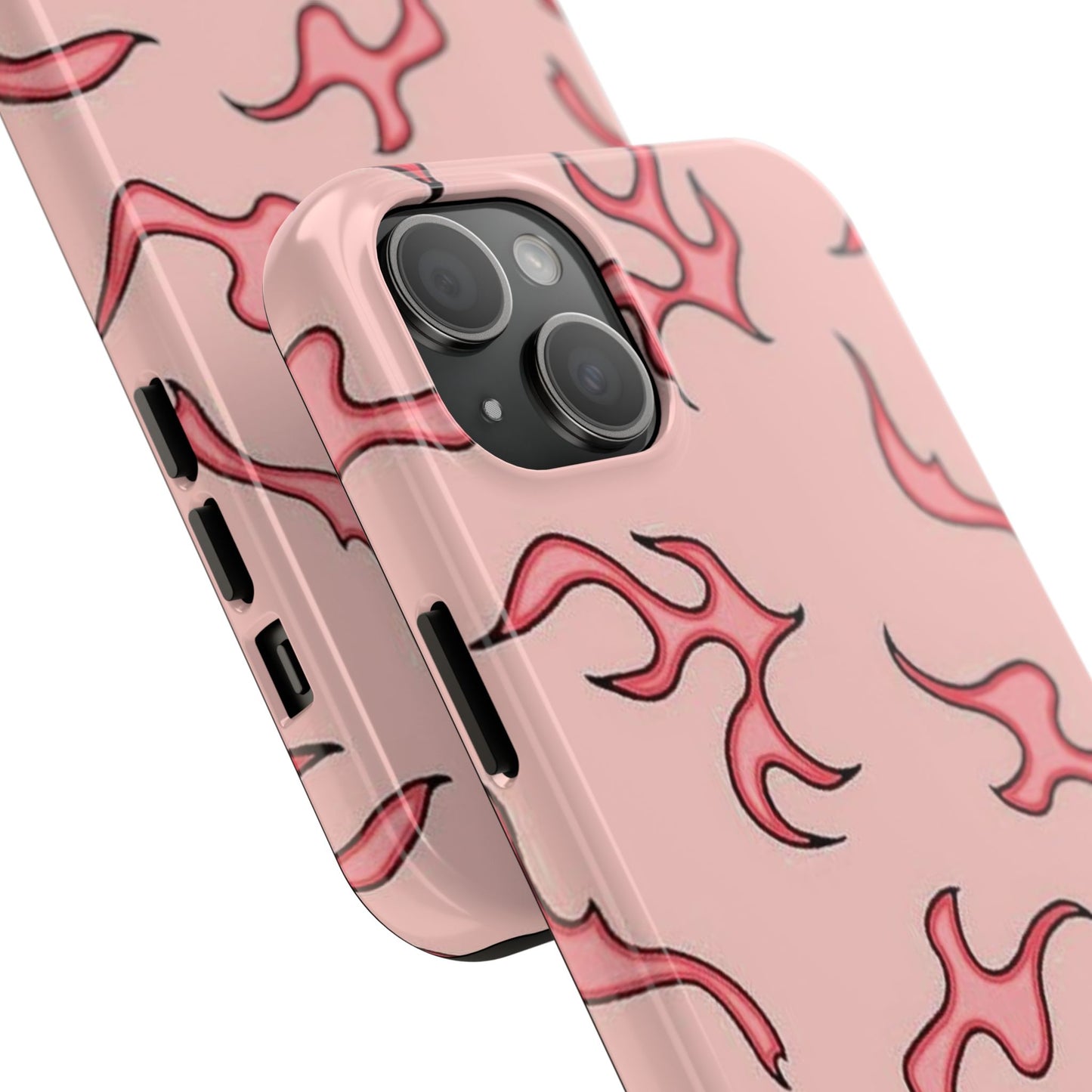 Stylish Flame Tough Phone Case