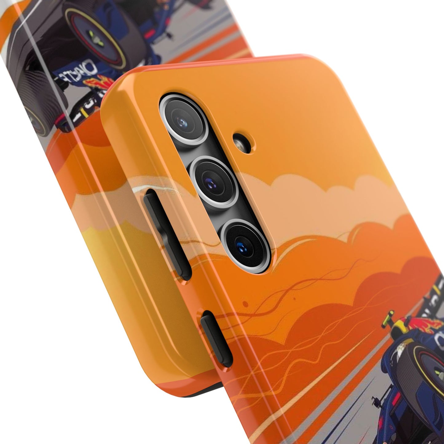 F1 Redbull cartoon tough phone case