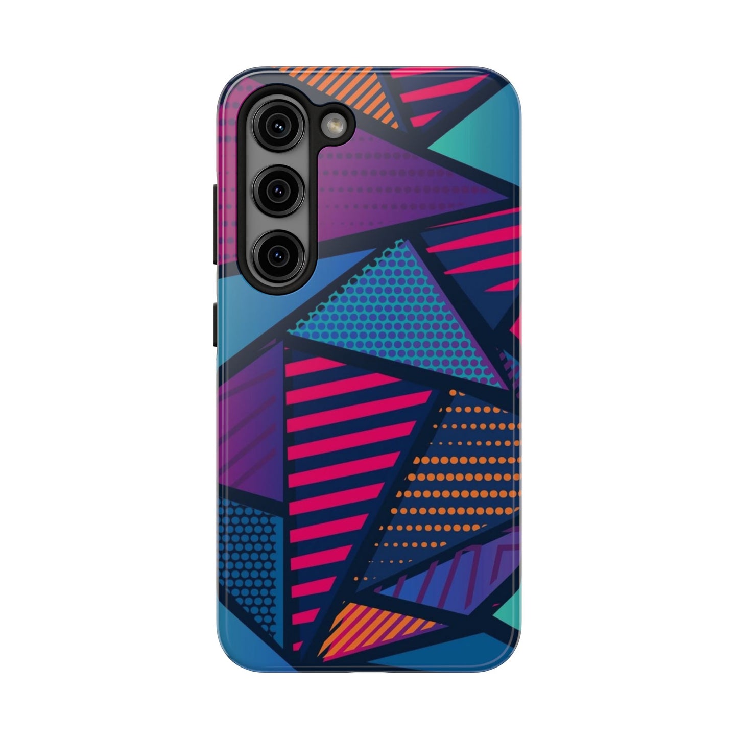 Vibrant Geometric Tough Phone Case