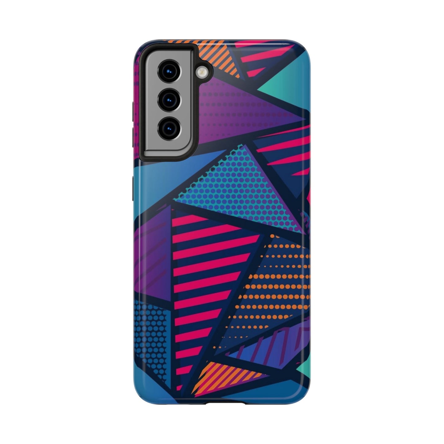 Vibrant Geometric Tough Phone Case