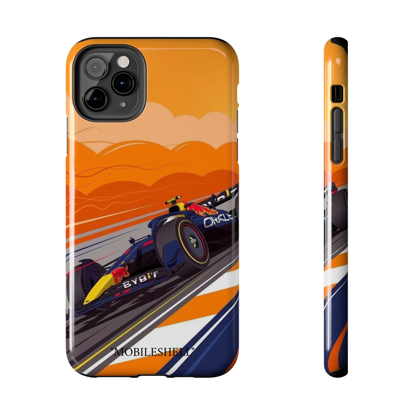 F1 Redbull cartoon tough phone case