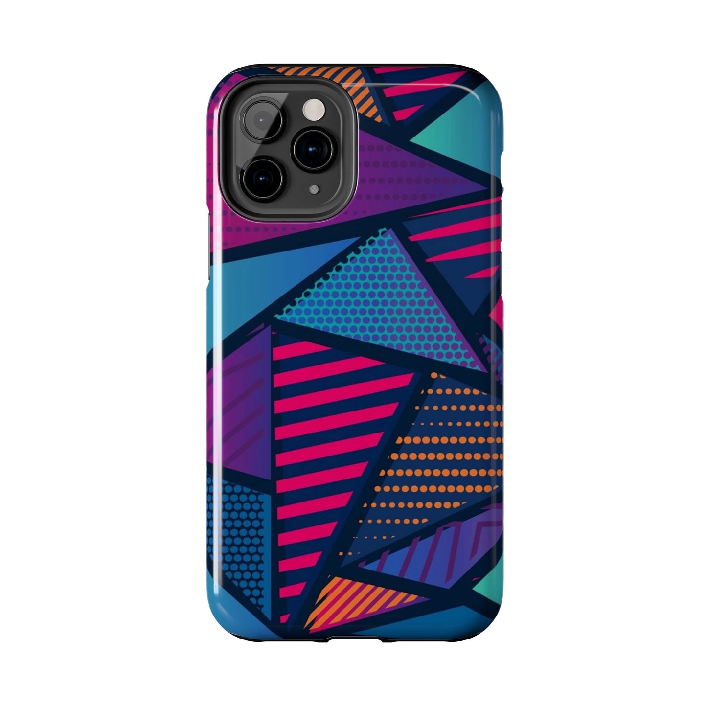 Vibrant Geometric Tough Phone Case