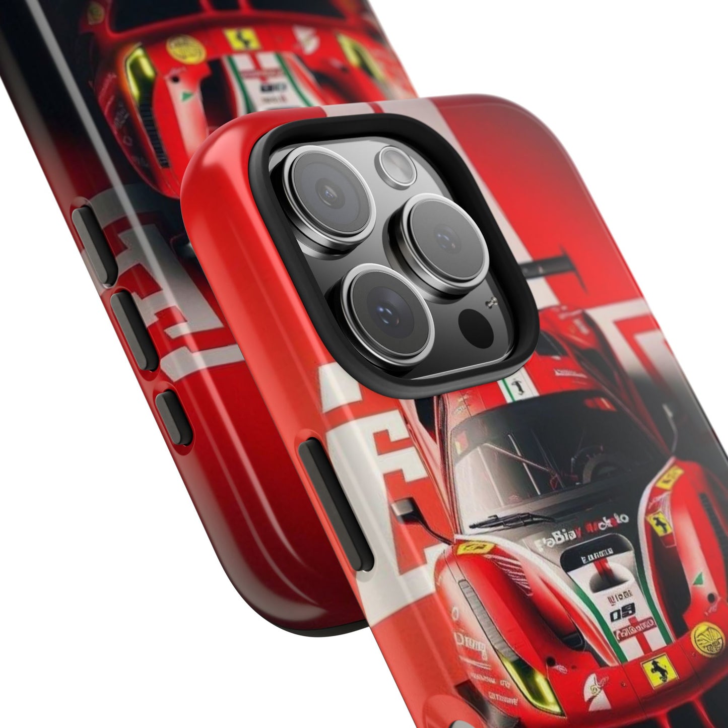 Red Ferrari tough phone case