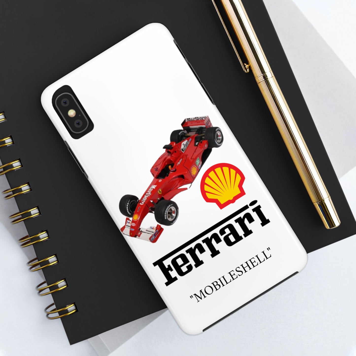 F1 team Shell tough phone case