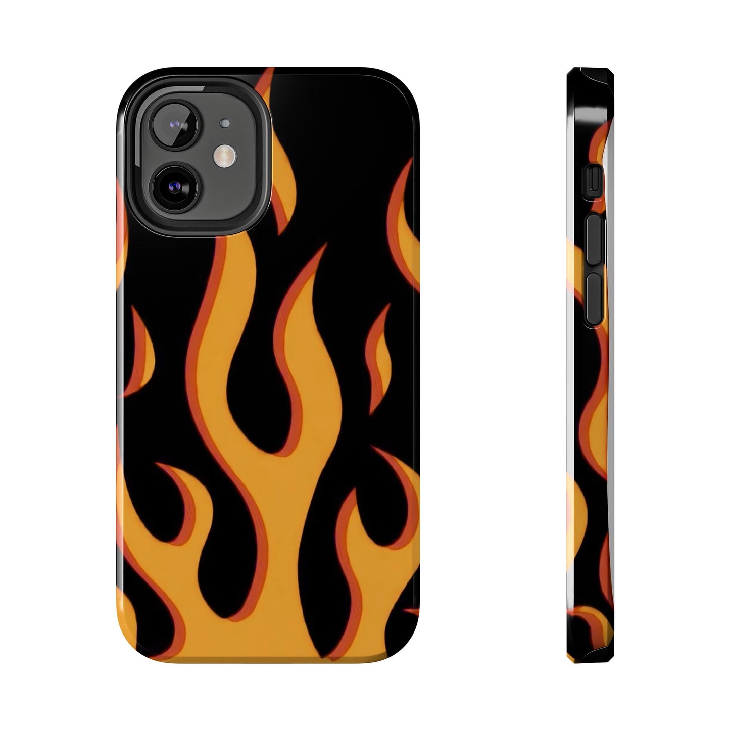 Flame Design Tough Phone Case